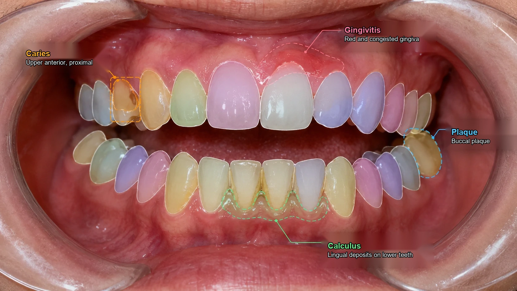 Intraoral Photo Detection and Segmentation